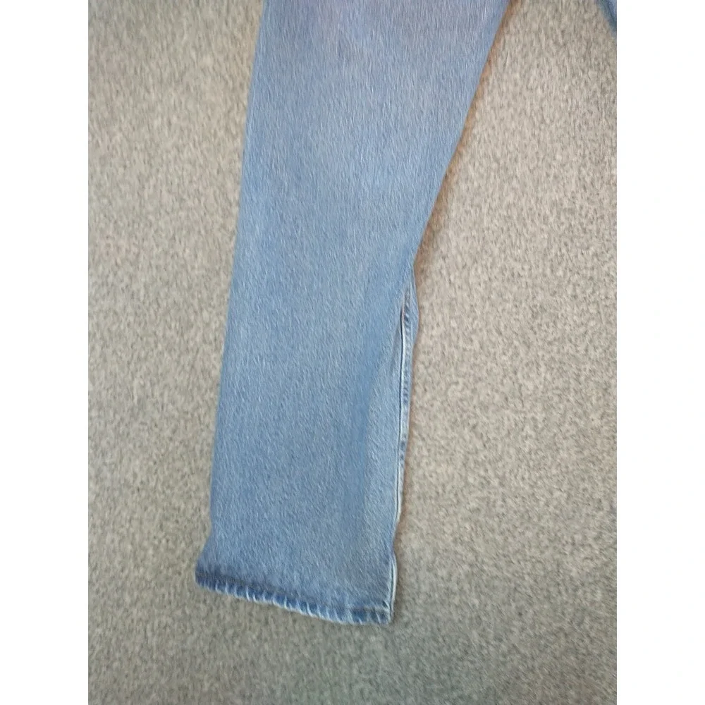 Wrangler Five Star Premium Denim Mens 34x30 Medium Wash Straight Jeans 1096FXVDB